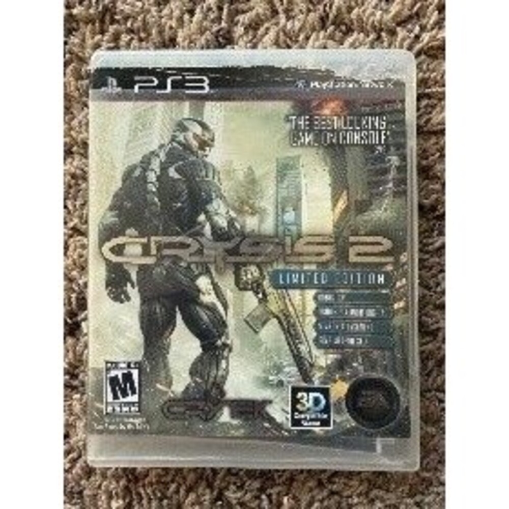 EA Crysis 2 Limited Edition PlayStation 3 PS3 Game Disc Crytek M 2011